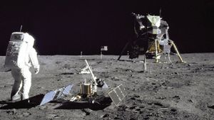 Moon Landing Live's poster