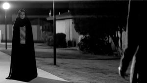 A Girl Walks Home Alone at Night's poster