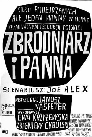 Zbrodniarz i panna's poster