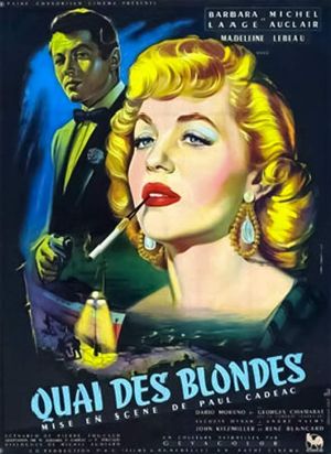 Quai des blondes's poster
