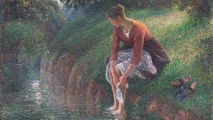 Exhibition on Screen: Pissarro: Father of Impressionism's poster