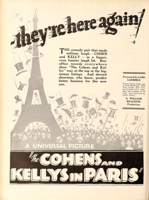 The Cohens and the Kellys in Paris's poster image