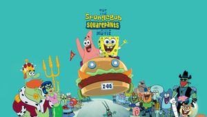 The SpongeBob SquarePants Movie's poster