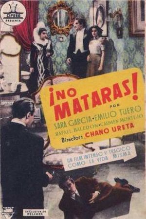 No matarás's poster