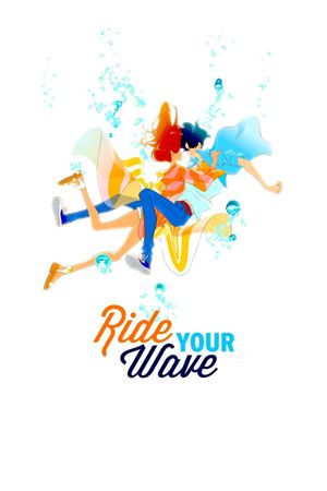 Ride Your Wave's poster