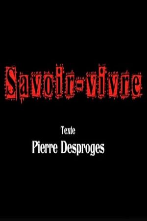 Savoir-vivre's poster