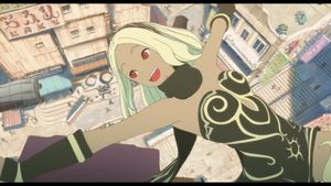 Gravity Daze the Animation: Ouverture's poster