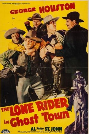 The Lone Rider in Ghost Town's poster