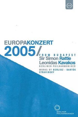 Europakonzert 2005 from Budapest's poster