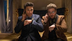 The Interview's poster