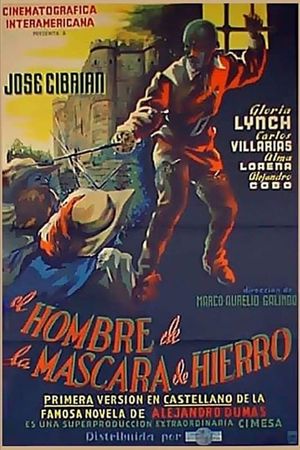 El hombre de la máscara de hierro's poster