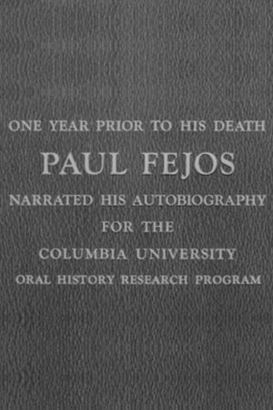 Fejos Memorial's poster