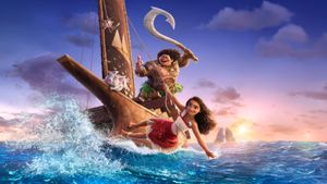 Moana 2's poster