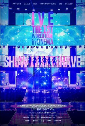 IVE: The 1st World Tour in Cinema's poster