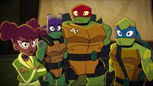 Rise of the Teenage Mutant Ninja Turtles: The Movie's poster