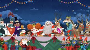 The Night Before Christmas in Wonderland's poster