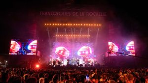 Jean-Michel Jarre : Francofolies de La Rochelle's poster