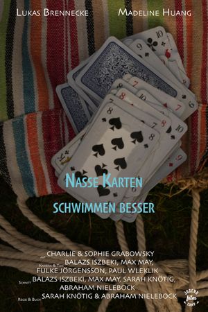 Nasse Karten schwimmen besser's poster