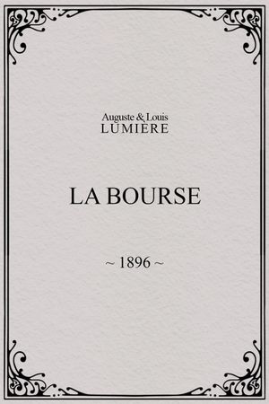 La Bourse's poster