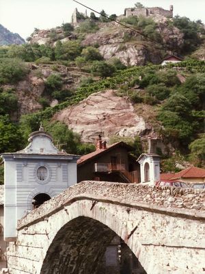 The Roman Street in the Aosta Valley's poster