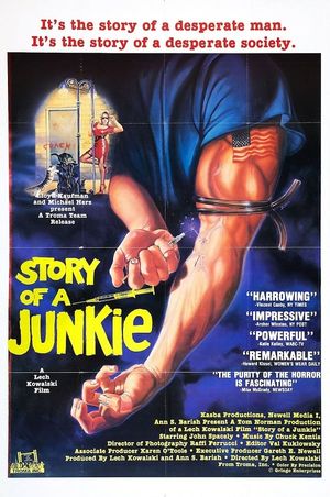 Story of a Junkie's poster