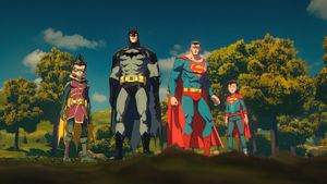 Batman and Superman: Battle of the Super Sons's poster