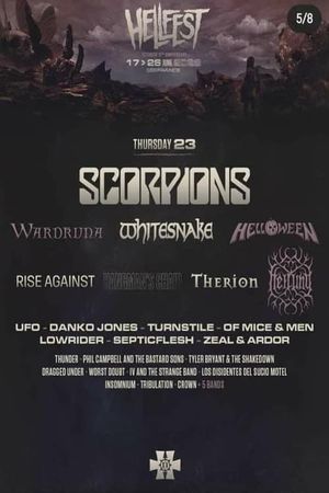 Scorpions - Au Hellfest 2022's poster