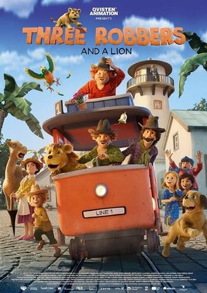 Three Robbers and a Lion's poster