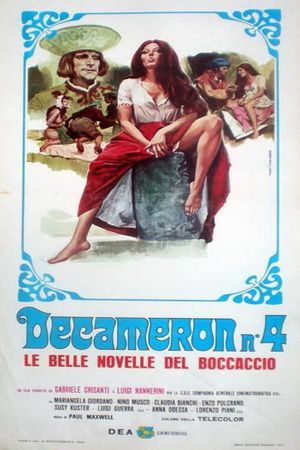 Decameron n° 4 - Le belle novelle del Boccaccio's poster
