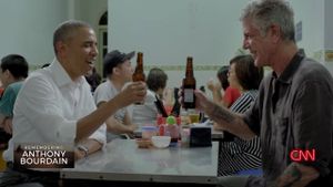 Remembering Anthony Bourdain's poster