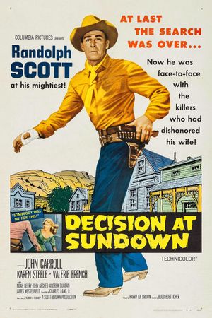 Decision at Sundown's poster