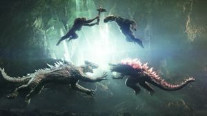 Godzilla x Kong: The New Empire's poster