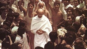 Gandhi's poster