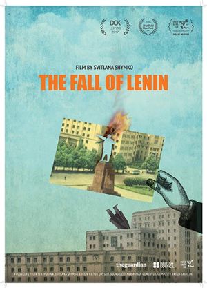 Fall of Lenin's poster