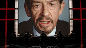 V for Vendetta's poster