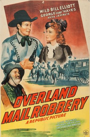 Overland Mail Robbery's poster
