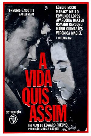 A Vida Quis Assim's poster