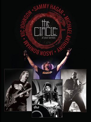 Sammy Hagar & the Circle Live: At Your Service's poster