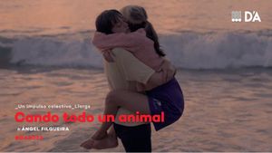 Stroking an Animal's poster