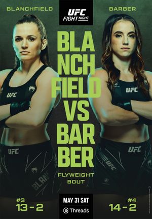 UFC on ESPN 68: Blanchfield vs. Barber's poster
