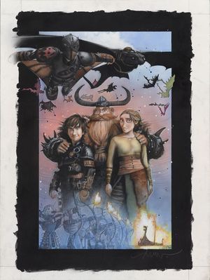 How to Train Your Dragon 2's poster