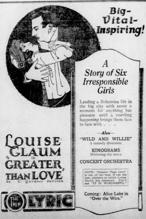 Greater Than Love's poster