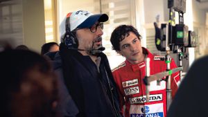 Making Senna's poster