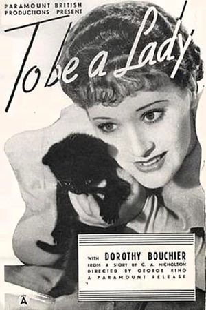 To Be a Lady's poster