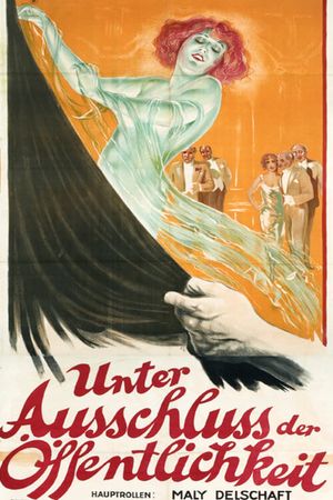 Unter Ausschluß der Öffentlichkeit's poster
