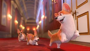 The Queen's Corgi's poster