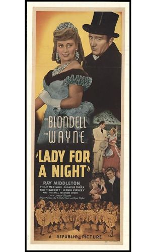 Lady for a Night's poster