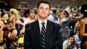 The Wolf of Wall Street's poster