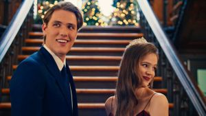 Once Upon A Christmas Crown's poster
