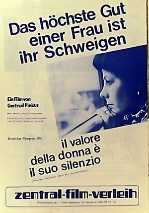 Das höchste Gut einer Frau ist ihr Schweigen's poster